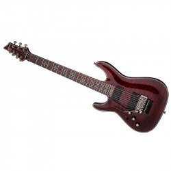 Schecter HELLRAISER C-7 FR L Floyd Rose - Guitare électrique 7 cordes gaucher - Black Cherry