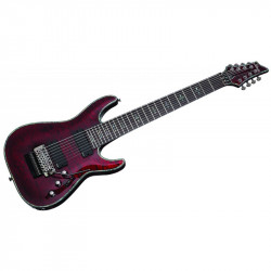 Schecter HELLRAISER C-8 FR Floyd Rose - Guitare électrique 8 cordes - Black Cherry