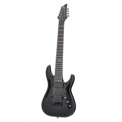 Schecter HELLRAISER HYBRID C-8 - Guitare électrique 8 cordes - Trans Black Burst