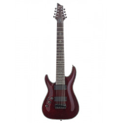 Schecter HELLRAISER C-8 L - Guitare électrique 8 cordes gaucher  - Black Cherry