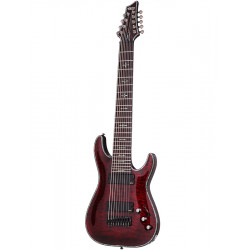 Schecter HELLRAISER C-9 - Guitare électrique 9 cordes - Black Cherry