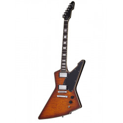 Schecter E-1 CUSTOM - Guitare électrique - Vintage Sunburst