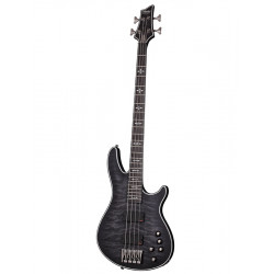 Schecter HELLRAISER EXTREME-4 - Basses 4 cordes - See Thru Black Satin