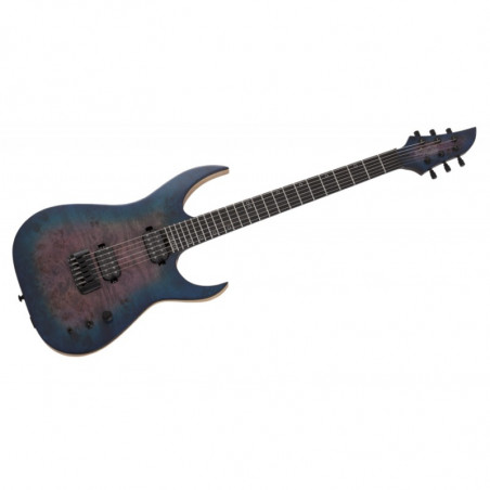 Schecter KEITH MERROW KM-6 MK-III Artist - Guitare électrique - Blue Crimson Pearl