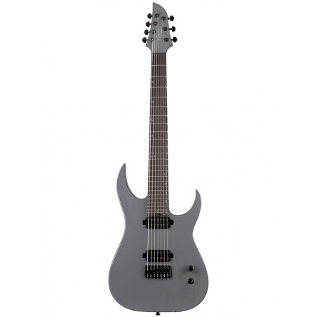 Schecter Keith Merrow KM-7 MK-III Hybrid - Guitare électrique 7 cordes - Telesto Grey
