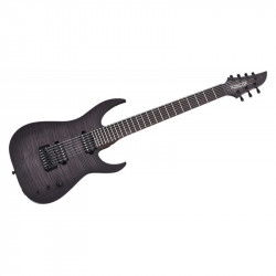 Schecter Keith Merrow KM-7 MK-III Pro - Guitare électrique 7 cordes - See Thru Black Pearl