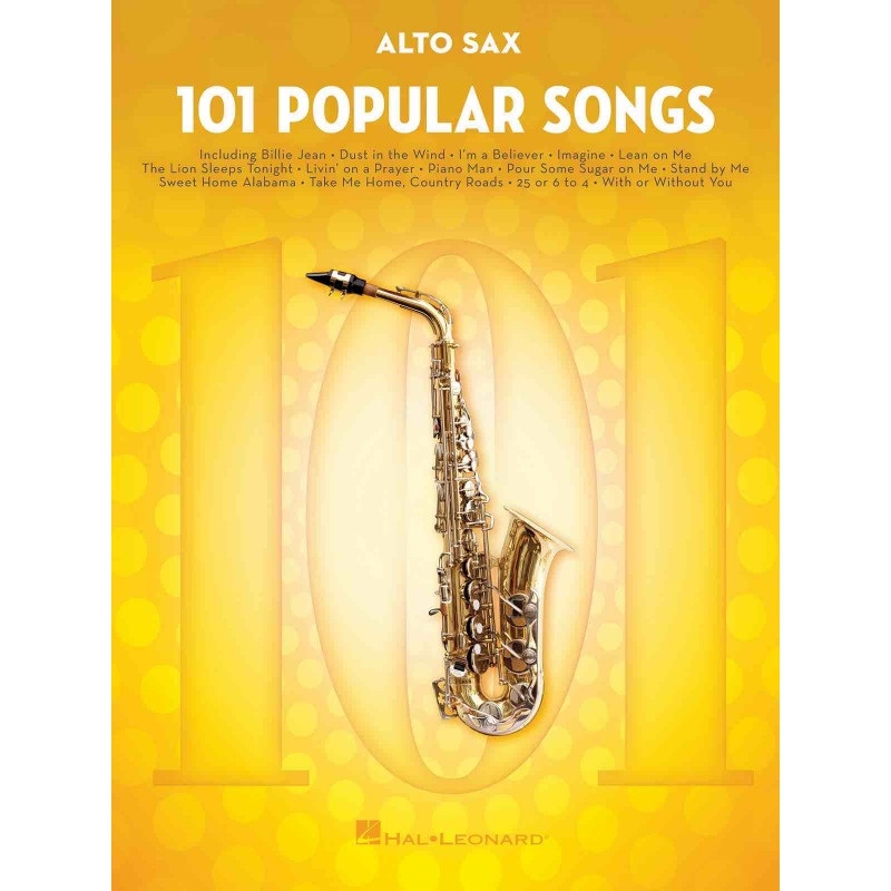 101 popular songs - Saxophone alto (mi bémol) 101 popular songs - Saxophone alto (mi bémol)
