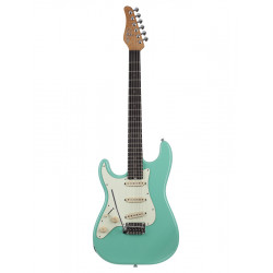 Schecter Nick Johnston Traditionnal - Guitare électrique gaucher - Atomic Green