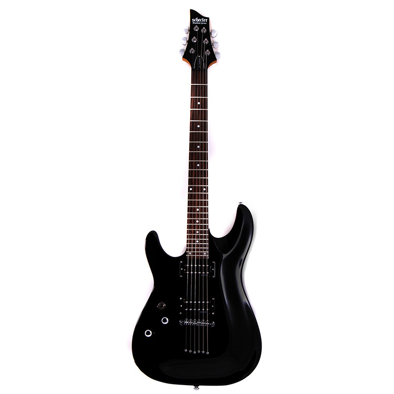 Schecter Omen-6 L - Guitare électrique gaucher - Black
