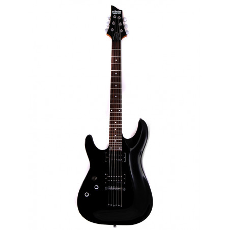 Schecter Omen-6 L - Guitare électrique gaucher - Black