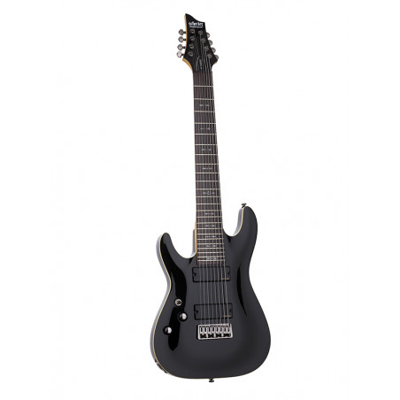Schecter Omen-8 L - Guitare électrique 8 cordes gaucher - Black