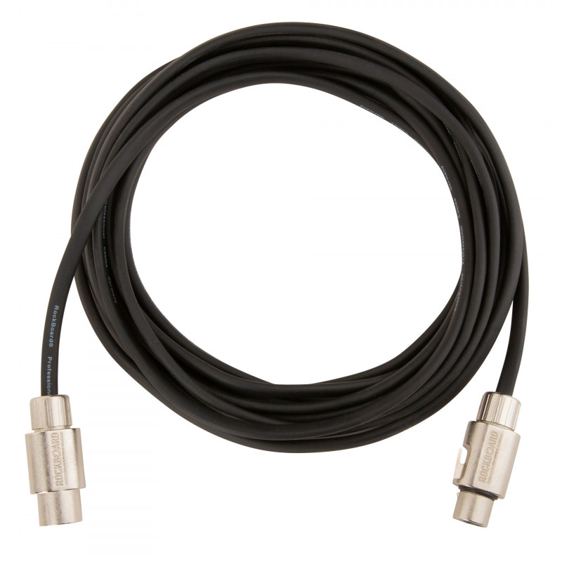 RockBoard Câble patch XLR - 600 cm - Noir