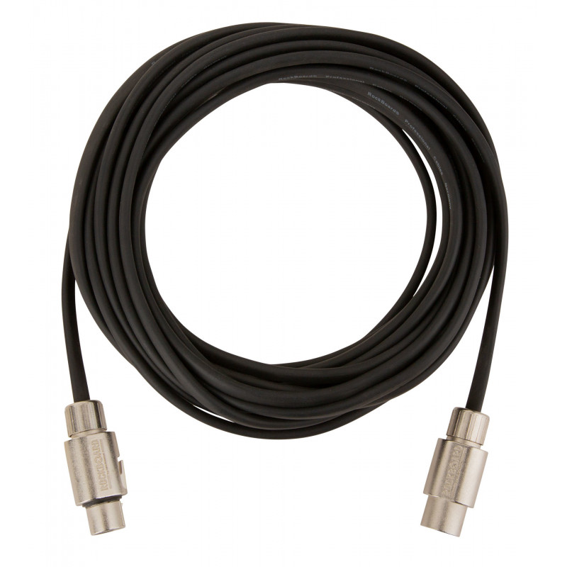 RockBoard Câble patch XLR - 900 cm - Noir