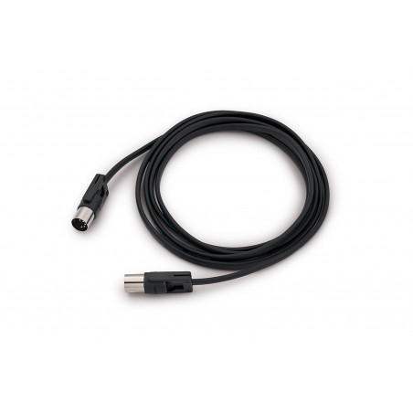 RockBoard Câble MIDI FlaX Plug - 200 cm - Noir
