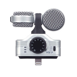 Zoom iQ7 - Microphone stéréo Mid-Side pour iOS (iPhone, iPad, iPod)