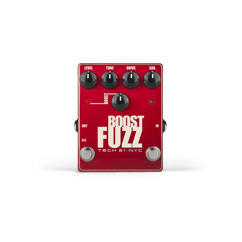 Tech21 Boost Fuzz Metallic Pédale d'effet pour guitare
