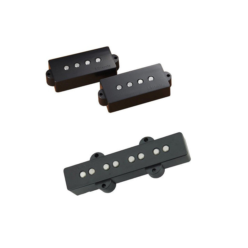 DiMarzio DP251BK - Area P+J Set - Kit complet neck & bridge -noir - Micro guitare électrique