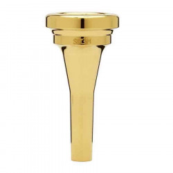 Denis Wick 4880ESM3M - Embouchure Euphonium Steven Mead plaquée or 3M