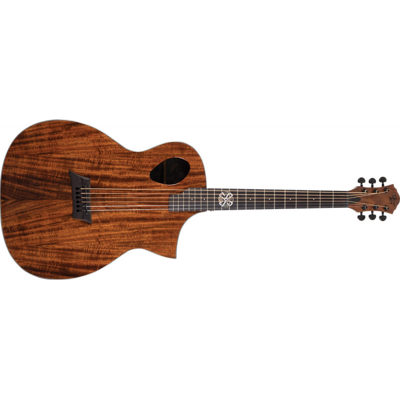 Michael Kelly FORTE PORT KOA - Guitare életctroacoustique - Rosace ''Port Tech'' - Gloss Koa