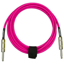 DiMarzio EP1710SSPK - Câble jack 3m - roses neon