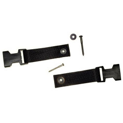 DiMarzio DD2201 - Clip noirs pour sangle - Sangle guitare