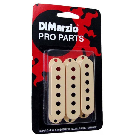 DiMarzio DM2001AW - Capot pour simple bobinage - blanc antique - Micro guitare électrique
