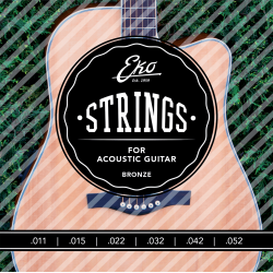 Eko  ACB1152ML - Cordes Guitare Acoustique Bronze MEDIUM/LIGHT 11-52