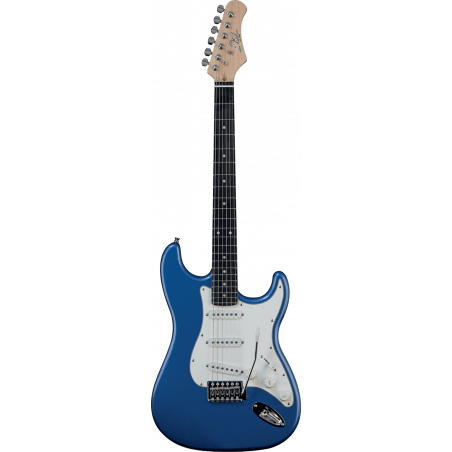 Eko  S300BLU - Guitare electrique Type Strat Metallic Blue