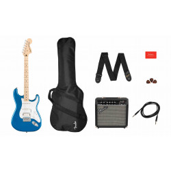 Squier Pack Affinity Series Stratocaster HSS - Lake Placid Blue