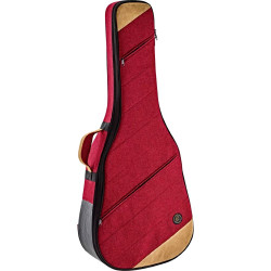 Ortéga OSOCADN-BX - Etui  Guitare acoustique Leger dreadnought Bordeaux