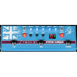 Tech21 SH1 - Steve Harris Signature Pedal - préamplificateur pour basse