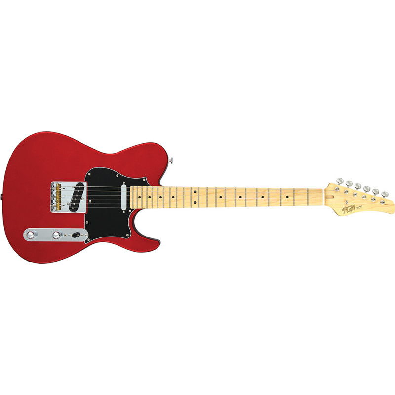 FGN JIL2CLASHM/CAR Iliad J-Standard - Guitare électrique - Candy Apple Red (+ housse)