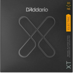 D'Addario XTE1046-3P - 3 jeux guitare électrique XT plaqué nickel, Regular Light, 10-46