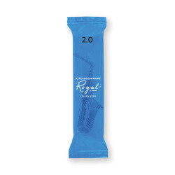D'Addario RJB0120-B25 - Anches saxophone alto Royal, force 2, 25 anches