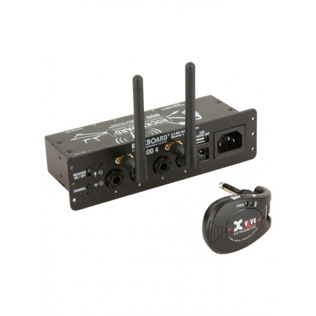 RockBoard MOD 4 - Patchbay avec TRS et transmetteur sans fil U2