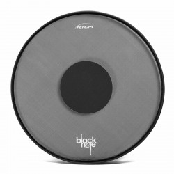 R-TOM RTO-BLKHOL10 - Black Hole 10" TT Peau Mesh Entraînement Réduction 80% Volume