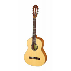 Ortéga R121L-34 - Guitare classique 3/4 gaucher - Naturel satiné (+housse)