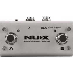 Nux NMP-2 - Footswitch 2 voies avec indicateurs Led