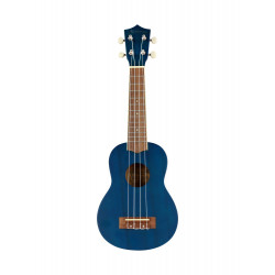 Alabama FZU-003BU - Ukulele Soprano - Bleu (+ housse)