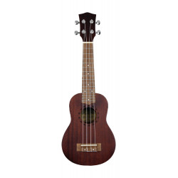 Alabama FZU-110CH - Ukulele Soprano - Chocolat (+ housse)