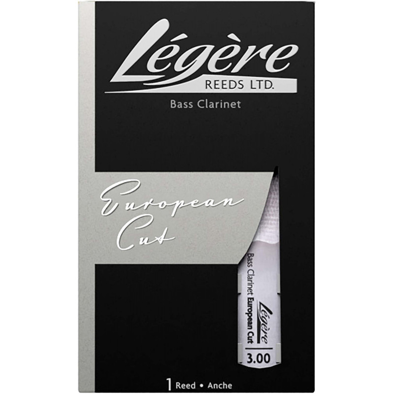 Légère BCES325 - Anche clarinette basse European Cut force 3,25