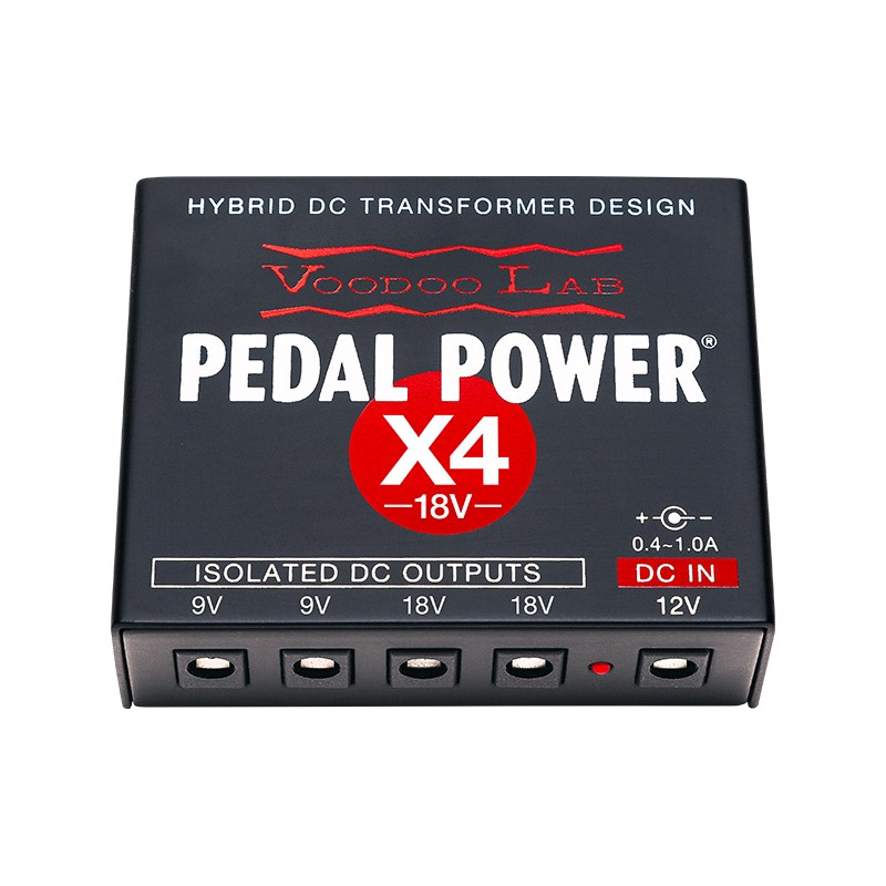 Voodoo Lab Pedal Power X4-18V - Alimentation multi-sorties