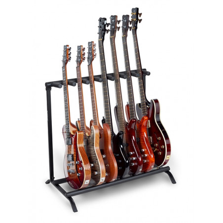 RockStand 20882-B1 -  Rack pour 7 guitares / basses électriques