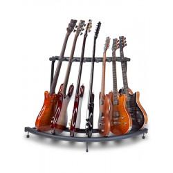 RockStand 20887-B1 -  Rack à angle pour 7 guitares / basses