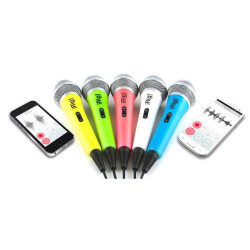 IK Multimedia iRig Voice Pink - Micro karaoké pour iPhone, iPad, iPod Touch & Android