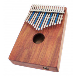 AMI Hugh Tracey  -  Kalimba Treble 17 Notes sur Boîte + Pickup