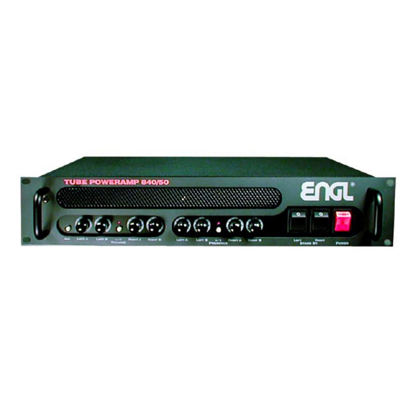 Engl E 840 Tube Poweramp 840/50 - ampli 2x50W lampes - rack 2U