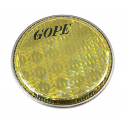 Gope Percussion - HHOL08-Y - Peau Double Holographique 8" Jaune