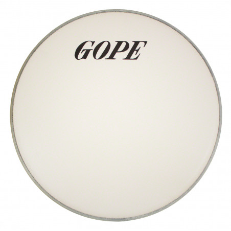 Gope Percussion - HWC250-10 - Peau Sablée 10" Super Nylon 0.250mm - Blanche