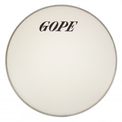 Gope Percussion - HWC250-14 - Peau Sablée 14" Super Nylon 0.250mm - Blanche